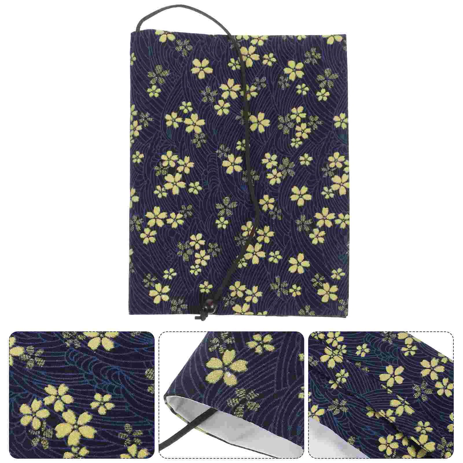 Washable Book Cover Practical Notebook Sleeve Handmade Cloth A5 Size Covers Student