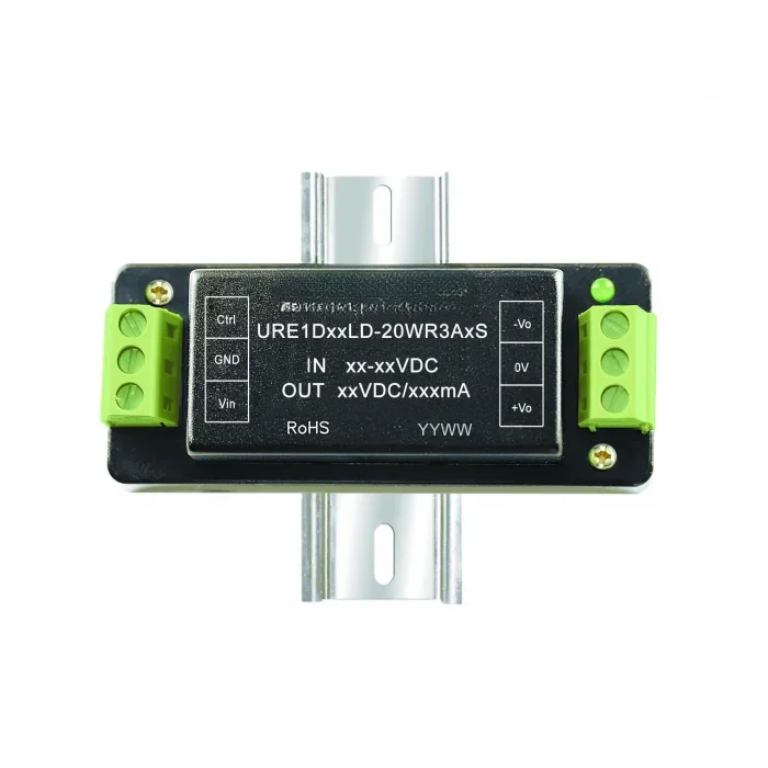 DC-DC Power Module 40-160v Positive and Negative Conversion 12V Wiring URE1D12LD-20WR3A4S