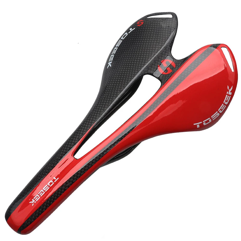 

STLF Toseek Seat Cushion Carbon Saddle Road Bike Seat 3k Gloss Matte Bicycle Mtb Front Wides Mountain Bike Saddle Seats