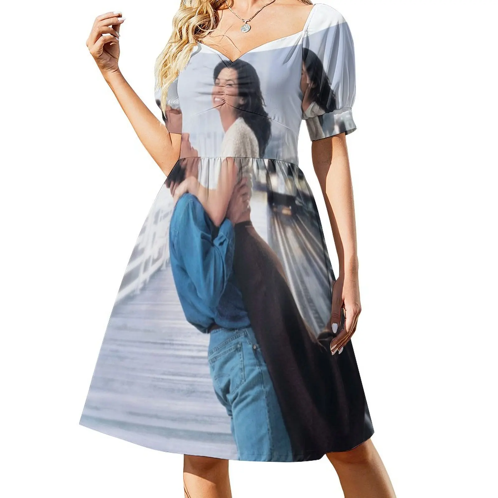 while you were sleeping Short Sleeved Dress summer dress woman 2025 trendy long sleeve dress