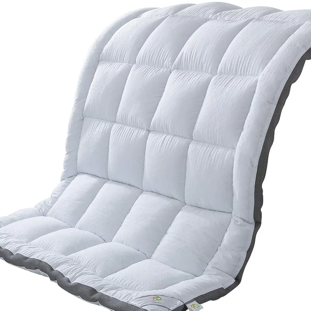 

Mattr Topper King & Mattr Pad Protector - Quality Plush Luxury Down Alternative Pillow Top - 2Inch Extra Thi Mattr