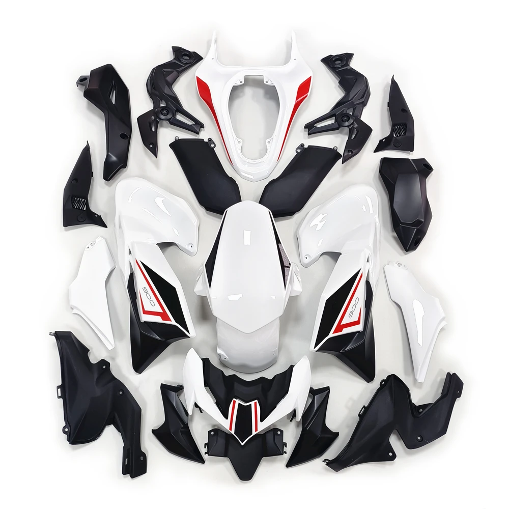 For Z900 2020-2021-2022-2023 Full Fairing Kit High Quality White red print Bodywork Cowling Injection Accessories