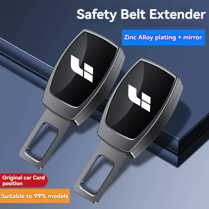 Car Interior Seat belt Clip Metal Extenders Car Accessories  For Leading Ideal One Li Auto L9 2022 Car