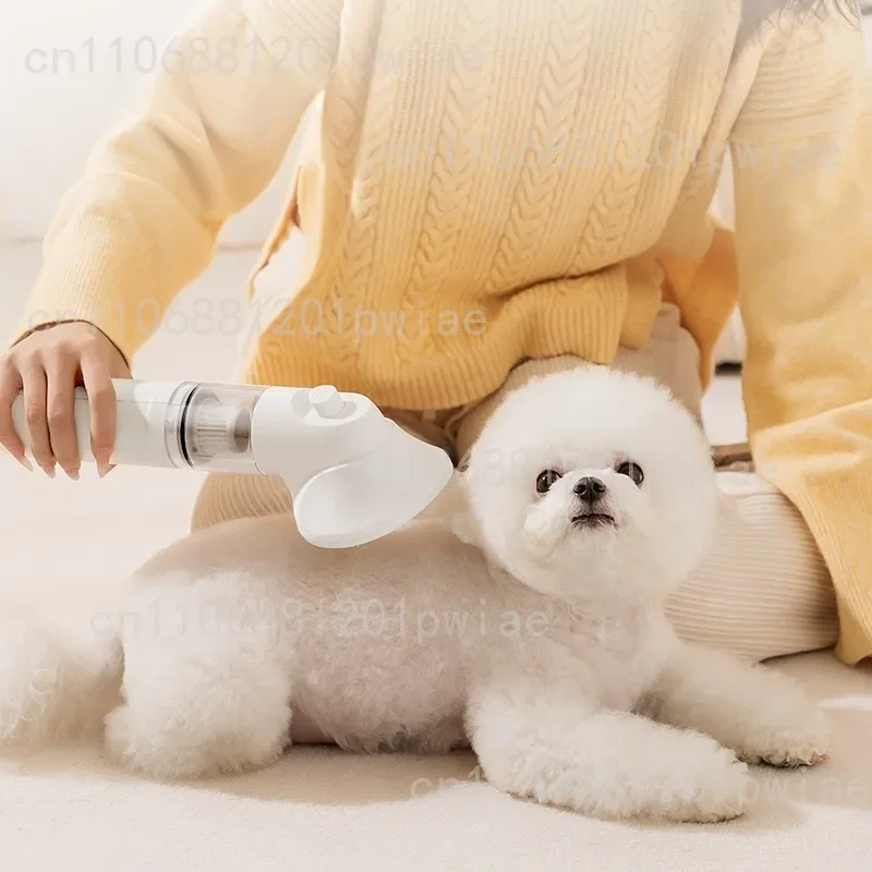 Medium-Sized Dog Hair Aspirator,Multifunctional Pet Comb,Efficient Adsorption,Dogs Dryer