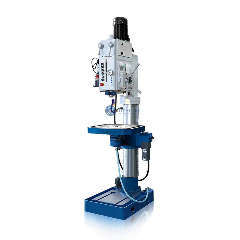 Luzhong High Precision Column Drilling Machine Z5045C Gear Motor Core 45mm Max Drilling Diameter 380V Voltage China Made