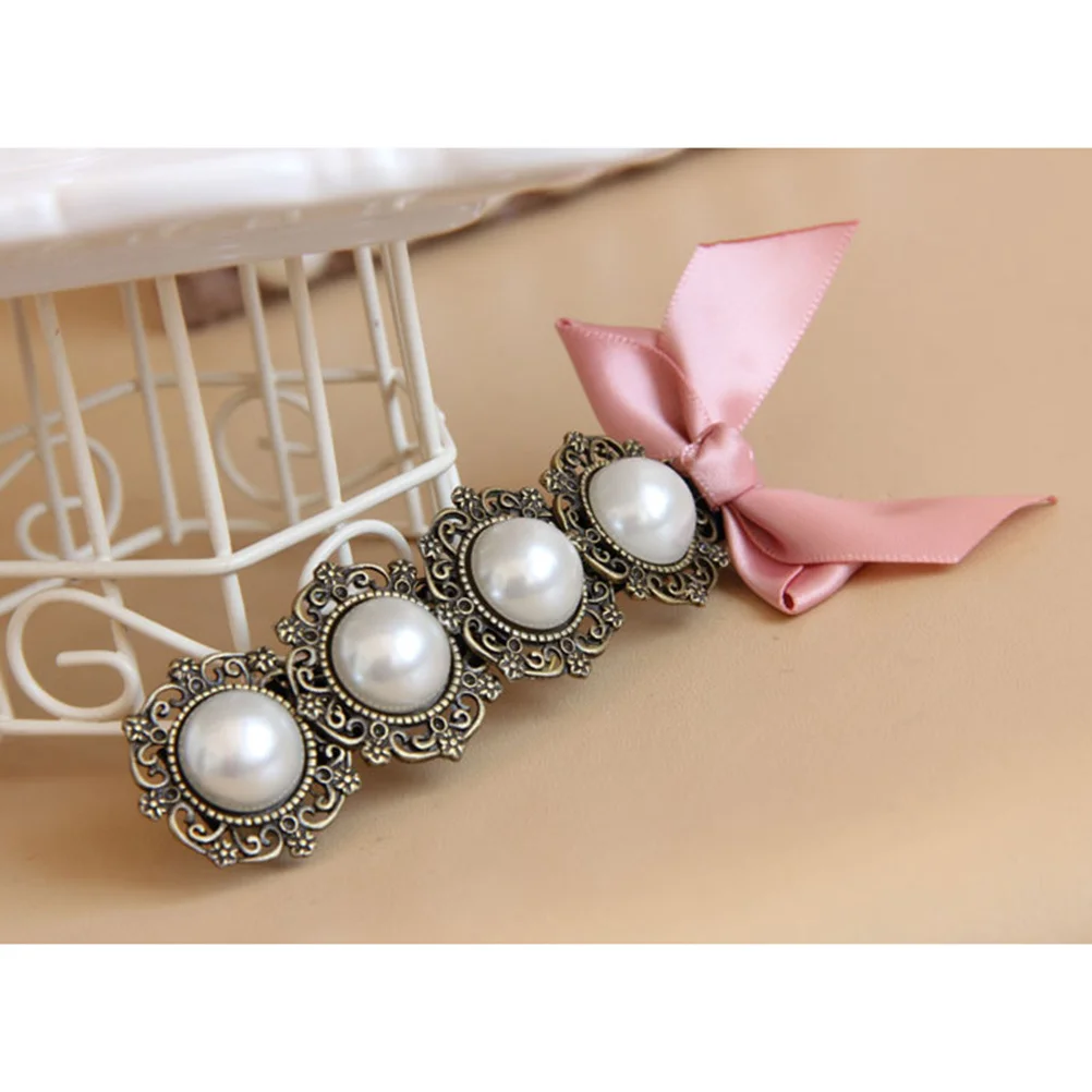 

1 шт., заколка для волос с жемчугом, бант, сплав, ретро, заколка для волос, элегантная заколка для женщин и девочек, вечерние, свадебный подарок, заколка для волос с жемчугом