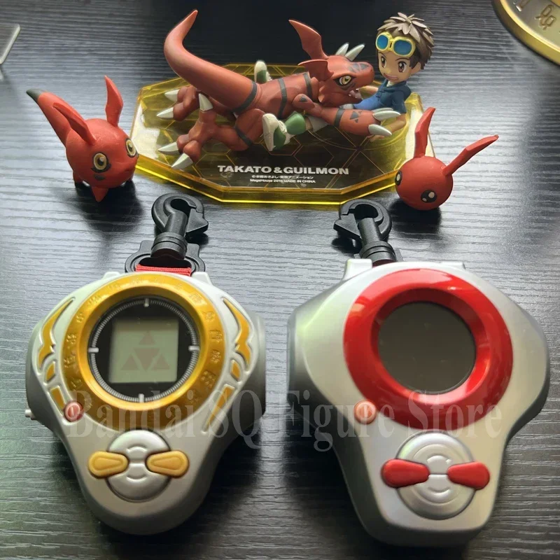 الأصلي بانداي ديجمون مغامرة D-Ark غيلمون Terriermon Renamon Csa أنيمي الشكل Digivice جهاز جمع نموذج تمثال لعبة