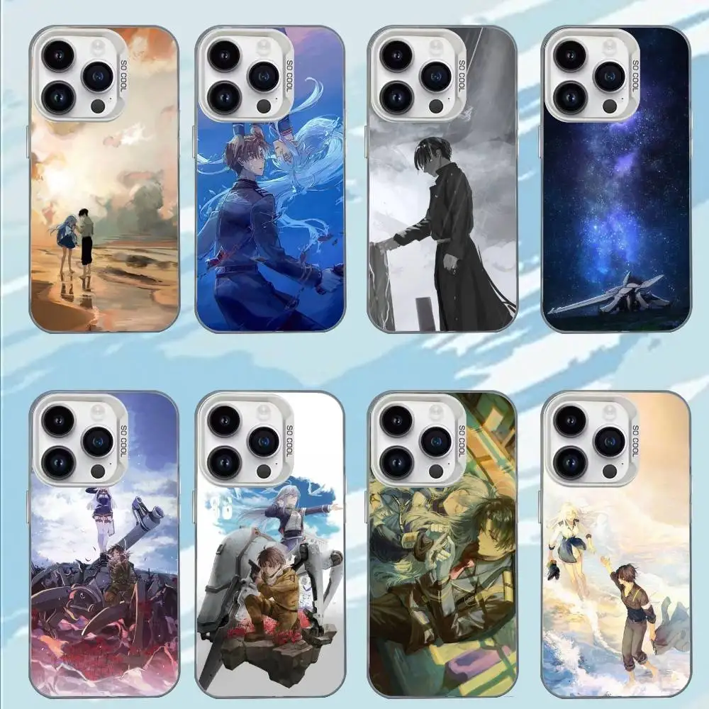 

A-Anime 86 -Eighty Six- Phone Case For iPhone 17,16,15,14,13,12,11,Mini,Pro,E,MAX White Candy Matte Shockproof Cover