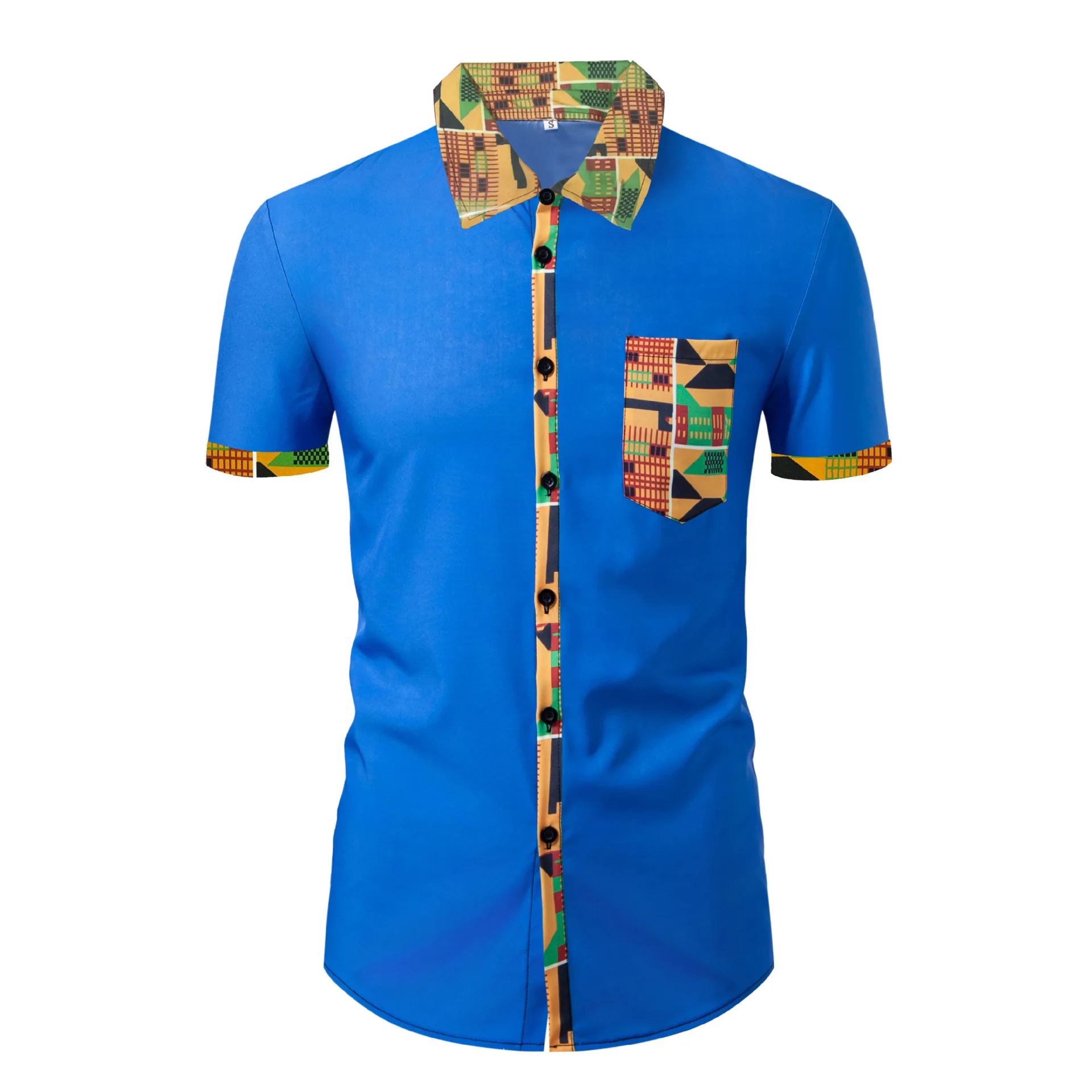 

Мужская повседневная модная рубашка с цифровым принтом, отложным воротником, на четырех пуговицах, с длинными рукавами, утепленная, осенняя, новая коллекция