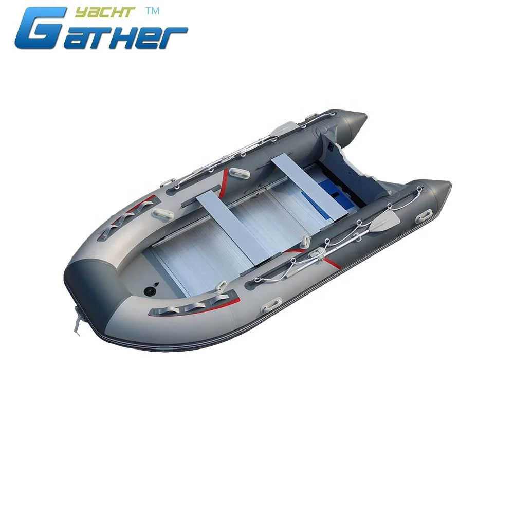Yacht 14ft Aluminum Inflatable Boat for Sale