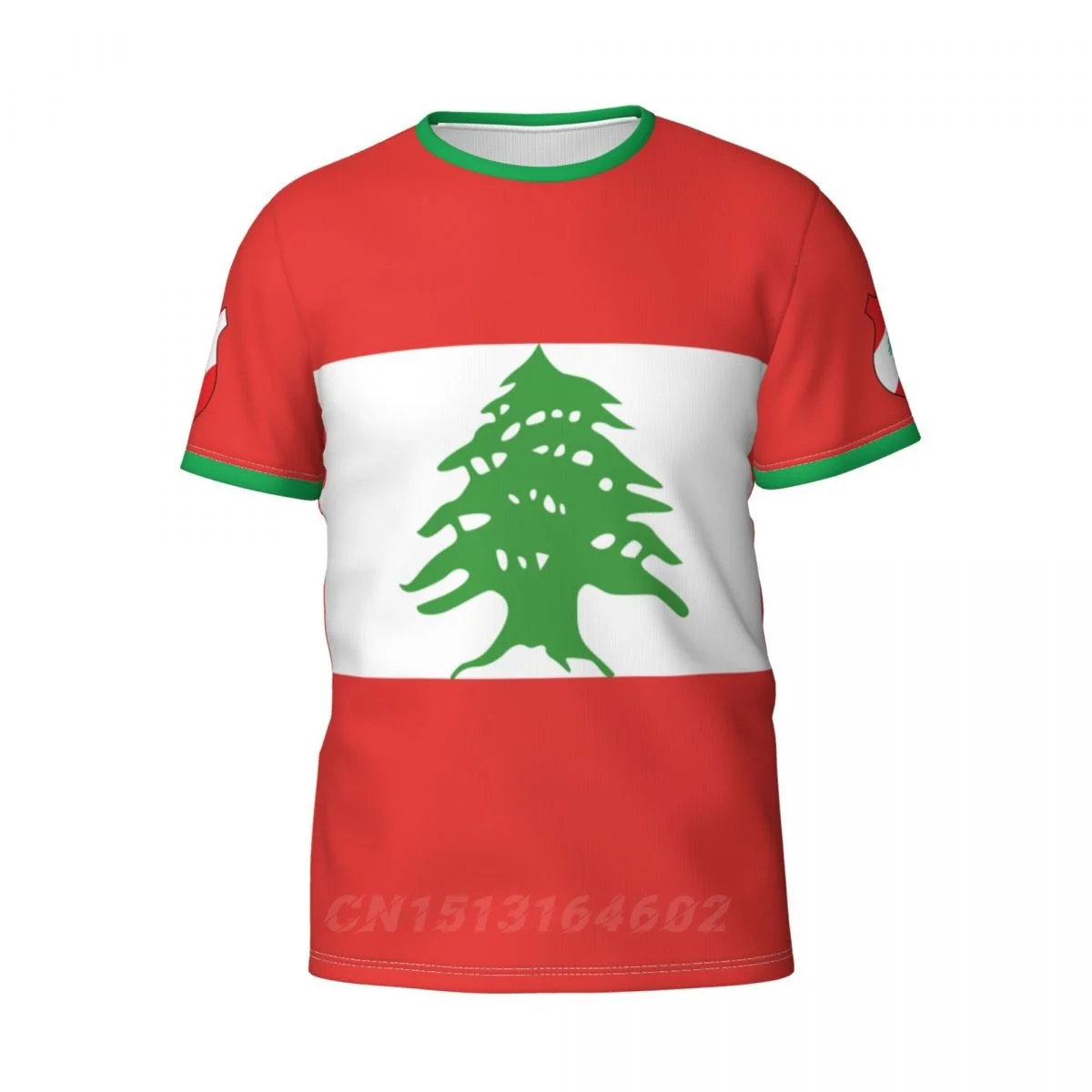 Custom Name Number Lebanon Country Flag T-shirts Clothes T shirt Men Women Tees Tops For Soccer Football Fans Gift US Size