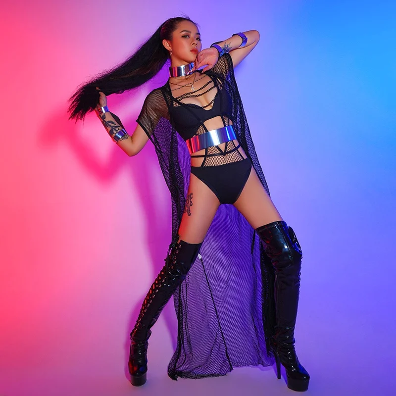 Promotion Gogo Performance Costume Women's New Style DS Leading Dance Suit Bar B-Team Dance Group Bikini Performance Clothes