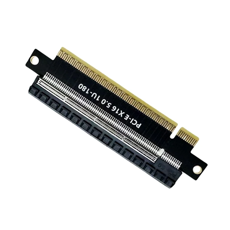 New-PCIE5.0 Серверная видеокарта Тестовый адаптер PCI-E16X 90 180 270 градусов Конвертерная карта 1U Электронный аксессуар для мотоцикла B