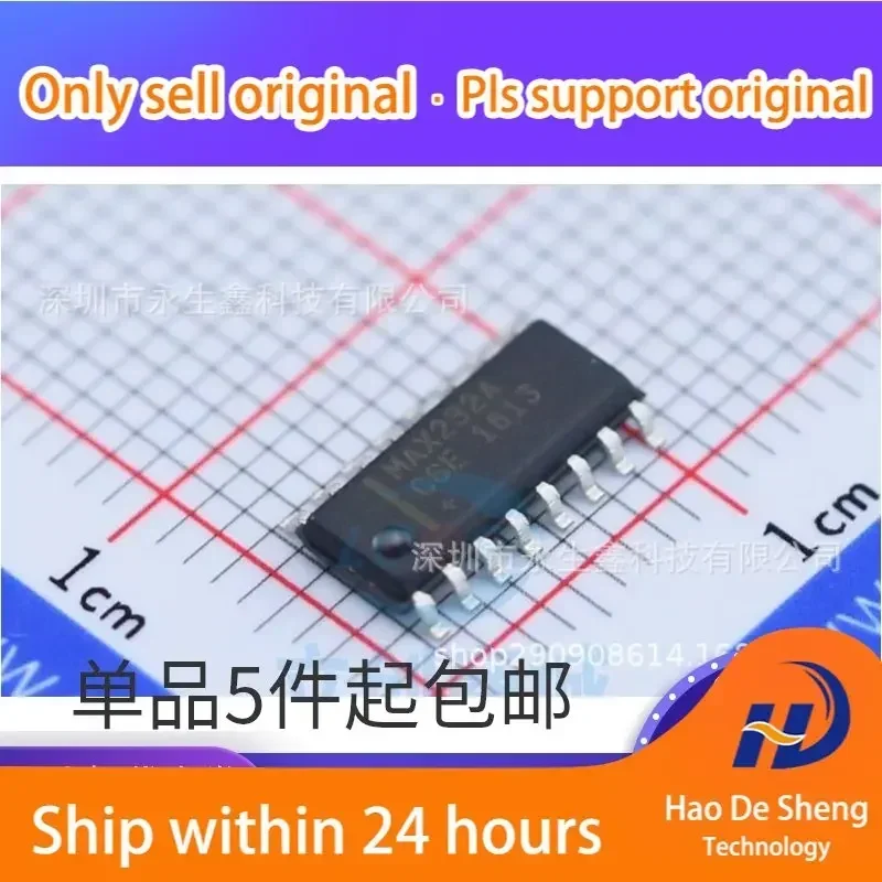

10 шт./лот MAX232ACSE MAX232 RS232A SOP16 новый оригинальный в наличии