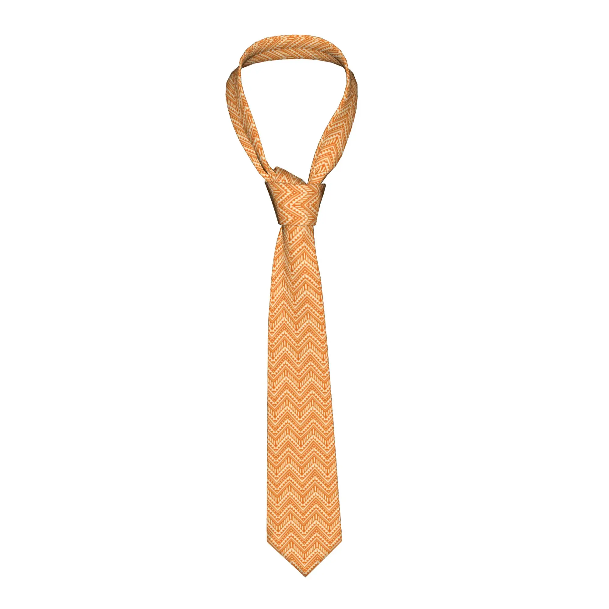 gravatas-classicas-boho-zig-zag-modernas-para-homens-gravatas-de-seda-laranja-geometricas-para-festas