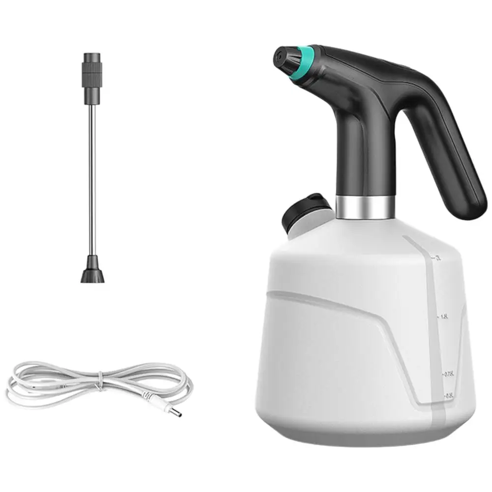 この強力な電池式電動噴霧器は、持ち運びに便利なデザインで、水やりの手間を省きます。