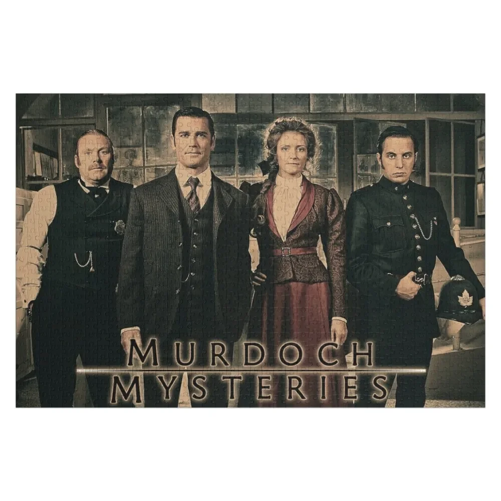 Murdoch Mysteries Jigsaw Puzzle Custom Photo Personalised Custom Gift Puzzle