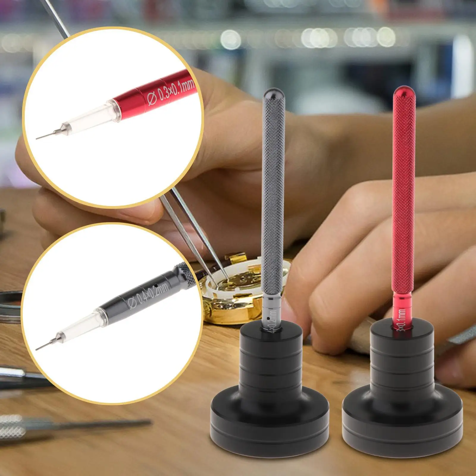 Automatic Watch Oiler Pen Portable for Watchmaker Watch Repairing Oil Pen