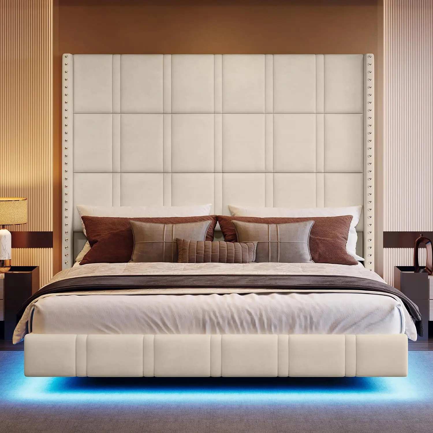 King Size Floating Bed Frame 72.44