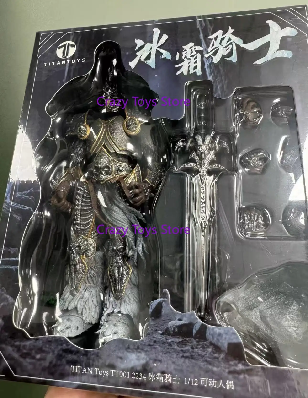 

In Stock Titan Toys Alsace Lich King Frost Knight TT001 1/12 Full Set of Scale Collectible Action Figures Toy Gifts