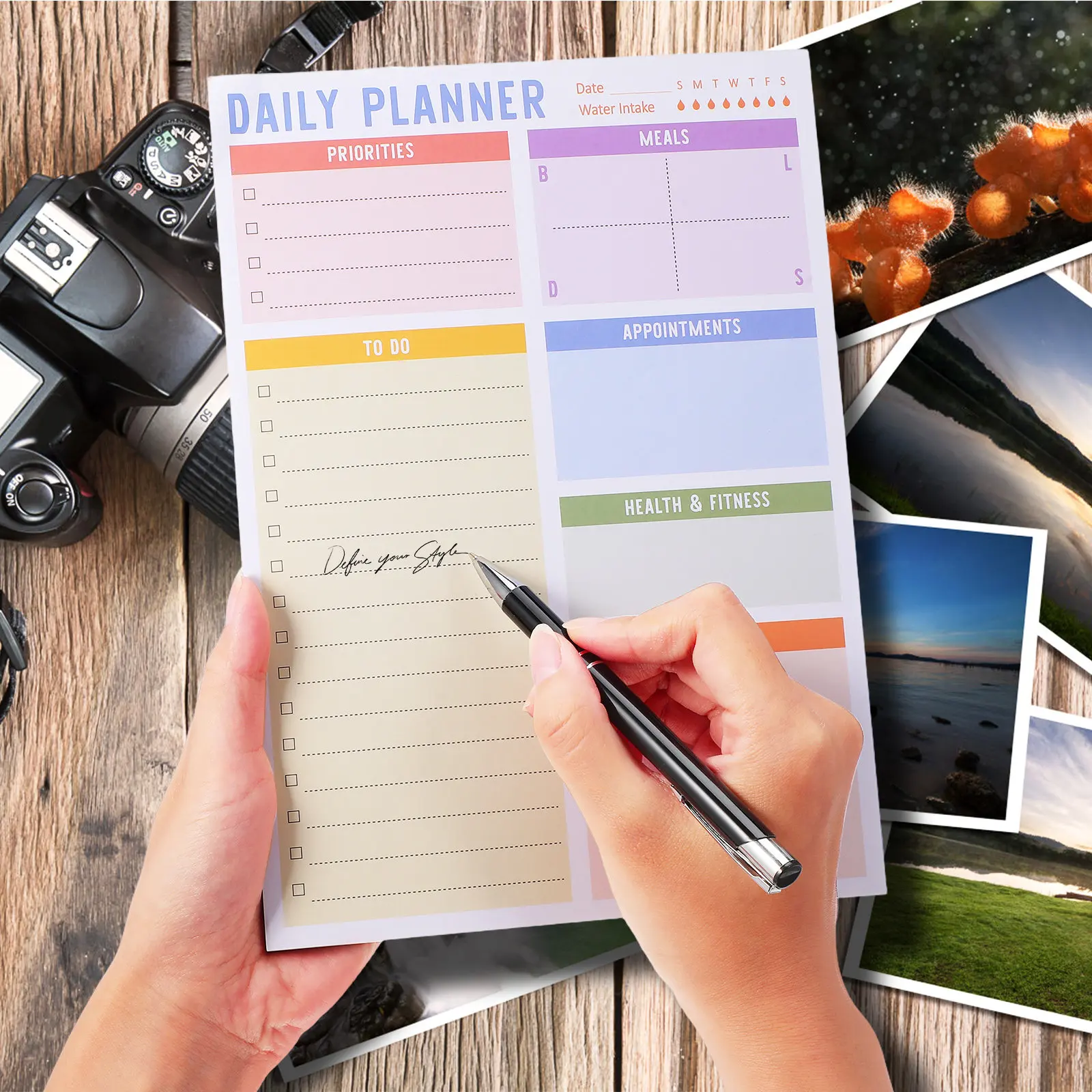 Multi-Function Memo Pads Paper Material Smooth Writing Daily Use Household Portable Note Pads Office School Tearable Memo Supply