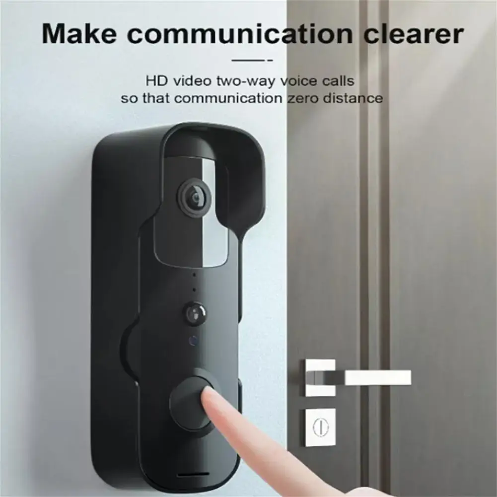 Tuya Smart Home Video Doorbell Wifi HD 1080P Wireless Camera Two-Way Intercom Door Bell Motion Detection Security Protection