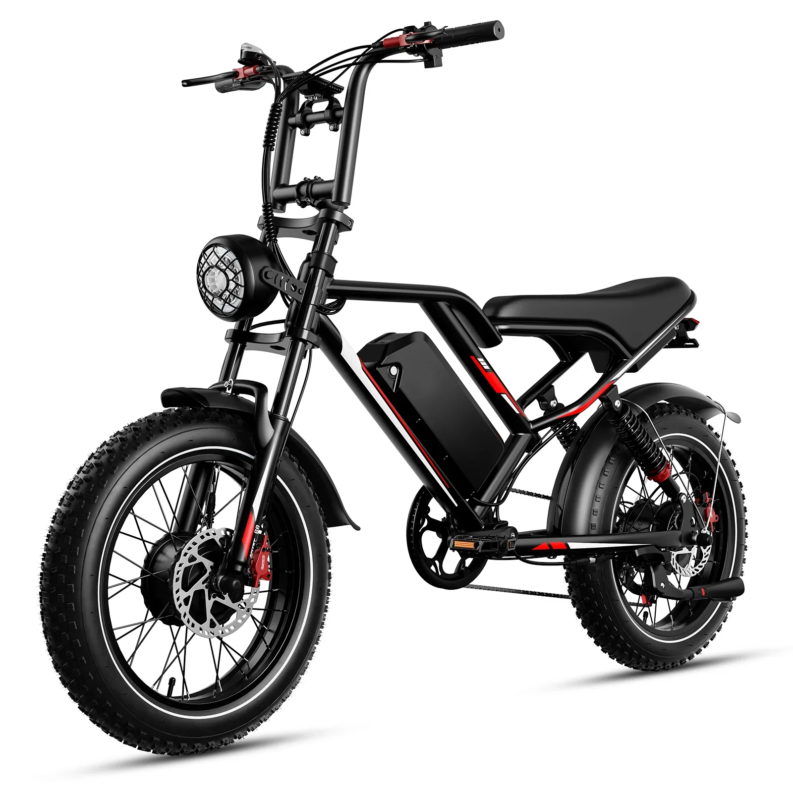 

S8 2000w Aluminum Alloy Electric Mountain Bike Fat Tire Ebike