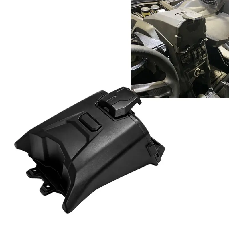 Multifunctional ATV Storage Box Navigation Mount For Can-Am Maverick X3 2017-2024 Electronic Device Holder