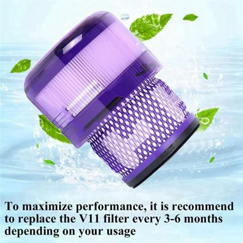 CKFAM-Comprehensive Filter And Double Roller Set For Dyson Omni-Glide SV19 Vacuum Replacement