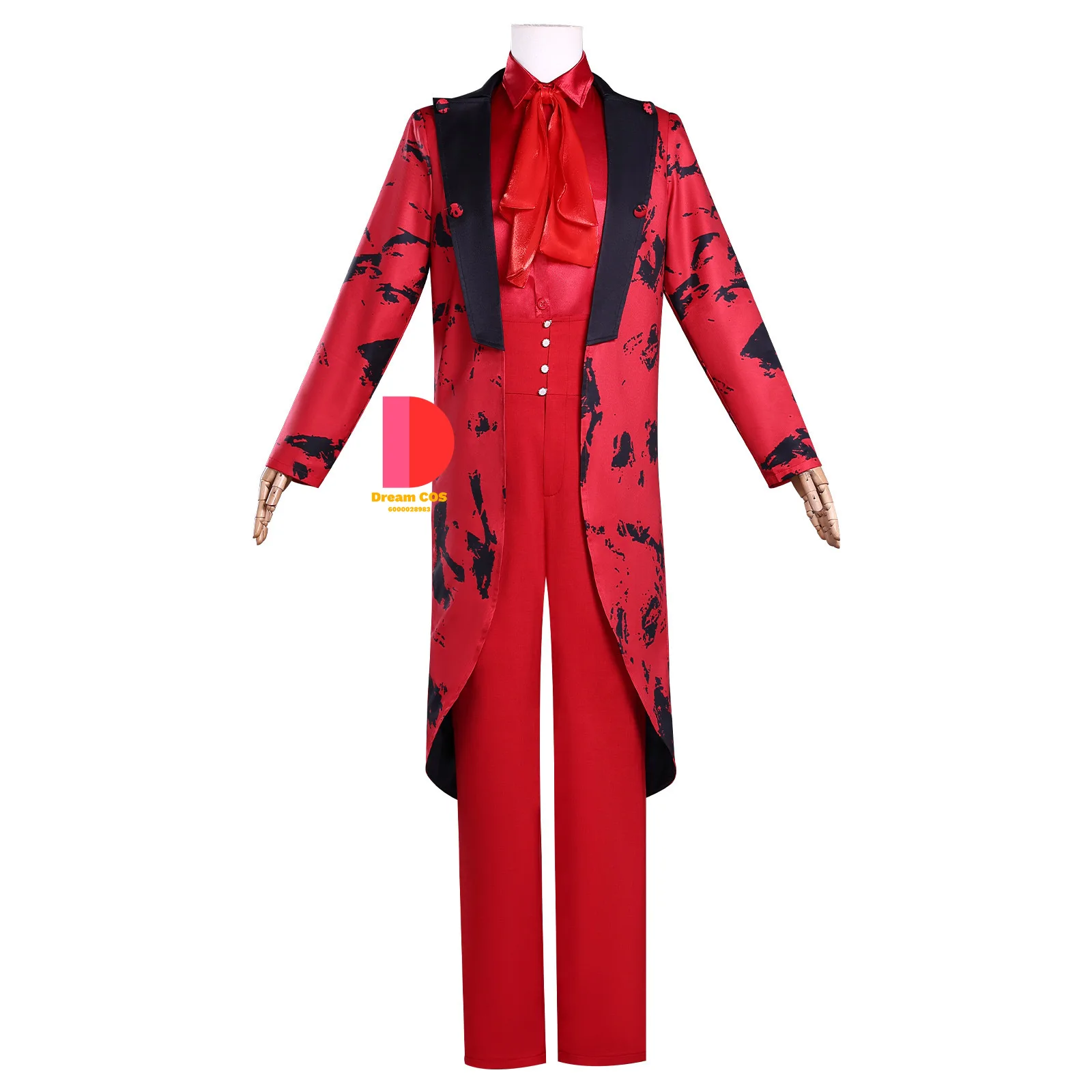 

Hot Movie Tv Cosplay Costume Anime Hyde Role Playing Clothes New Red Uniform Outfit Set for Men Comic Con Halloween Party Suits