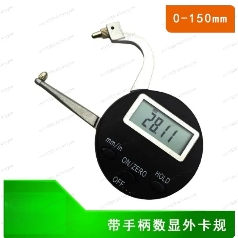 12.7-165mm Inside Caliper Spring Loaded ID Digital Caliper 150mm 6inch OD Digital Electronic Gauge Outside Caliper