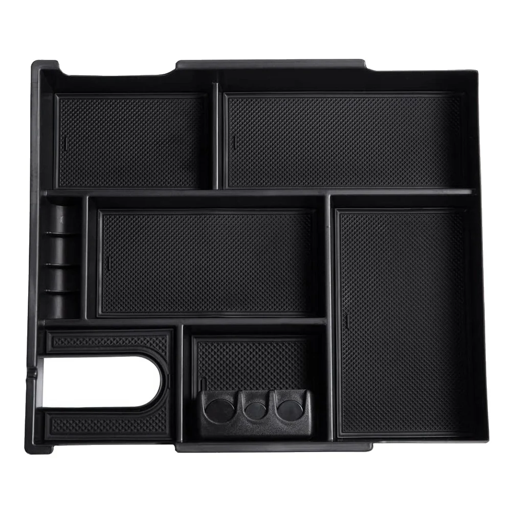 For 2014-2019 2020 2021 Toyota-  Car Central Console Organizer Armrest Storage Box Pallet Organizer Tray Glove Box