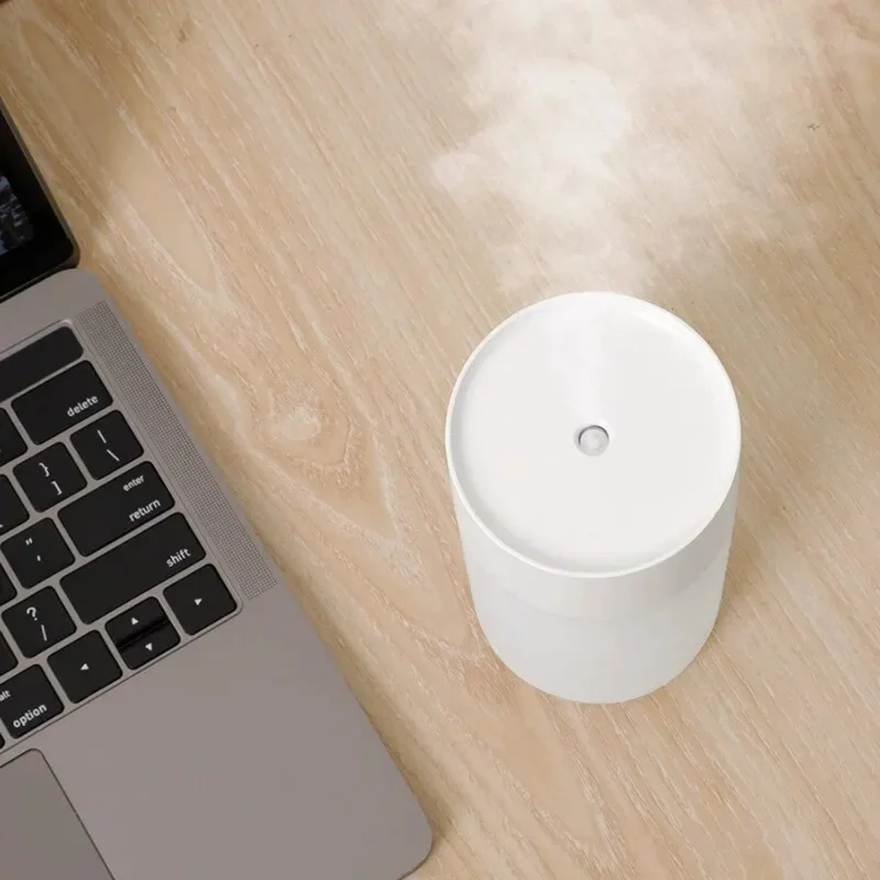 Mini Car Humidifier Office Desktop Large Capacity Aromatreatment Atomizer Fog Air Purifier Night Light
