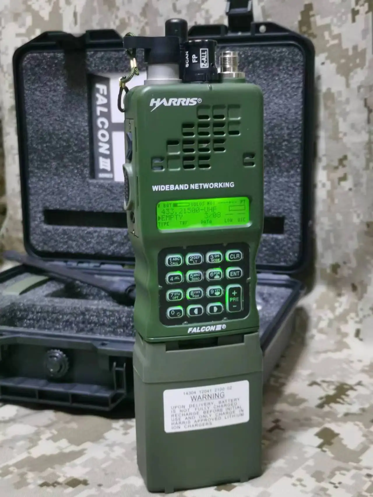 TCA/PRC-152A replica aluminum alloy shell multifunctional tactical walkie talkie/KDU controller