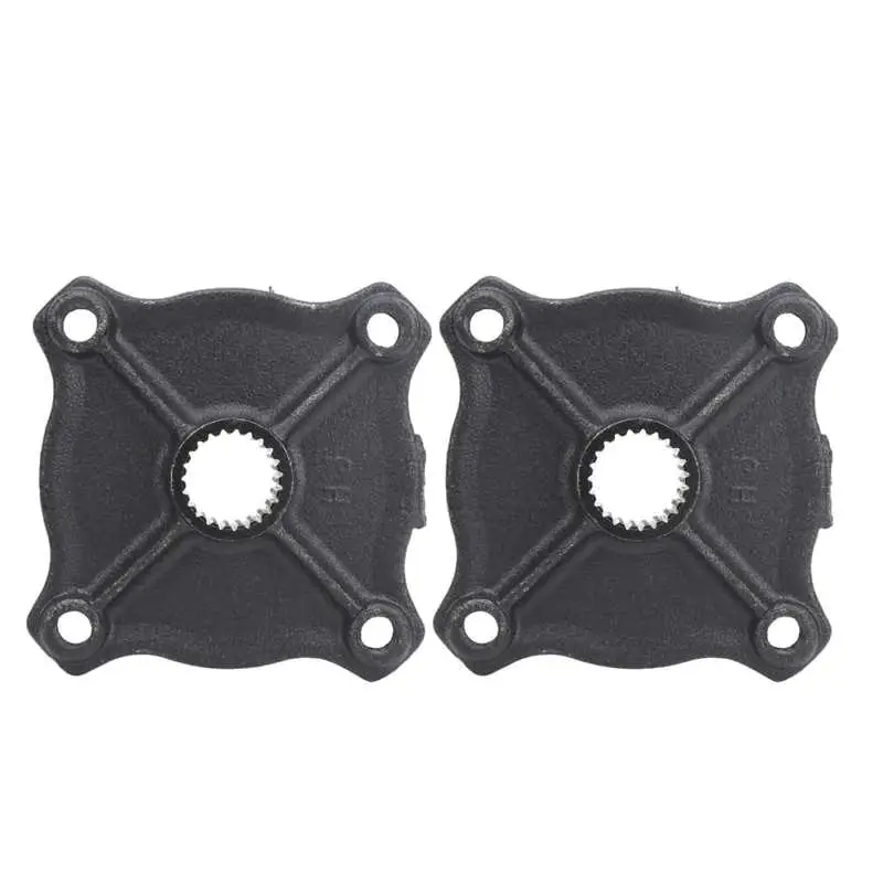 2pcs 4 Stud 23T Spline Rear Axle Hub Rim for 110cc 150CC Quad Bike Go Kart