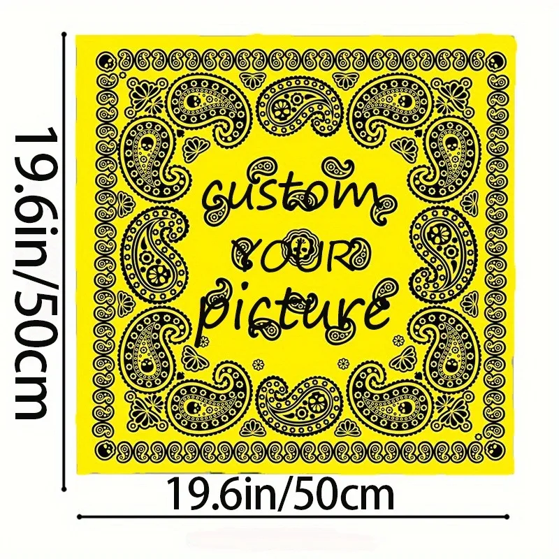 Customized silk scarf - Personalized ladies' square scarf. Photos and patterns - Birthday gift - Anniversary gift - Holiday gift