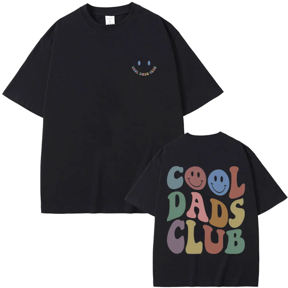 Cool Dad Club Funny Meme T Shirt Summer O-collar Comfort Cotton T Shirts Male Fashion Casual Humor