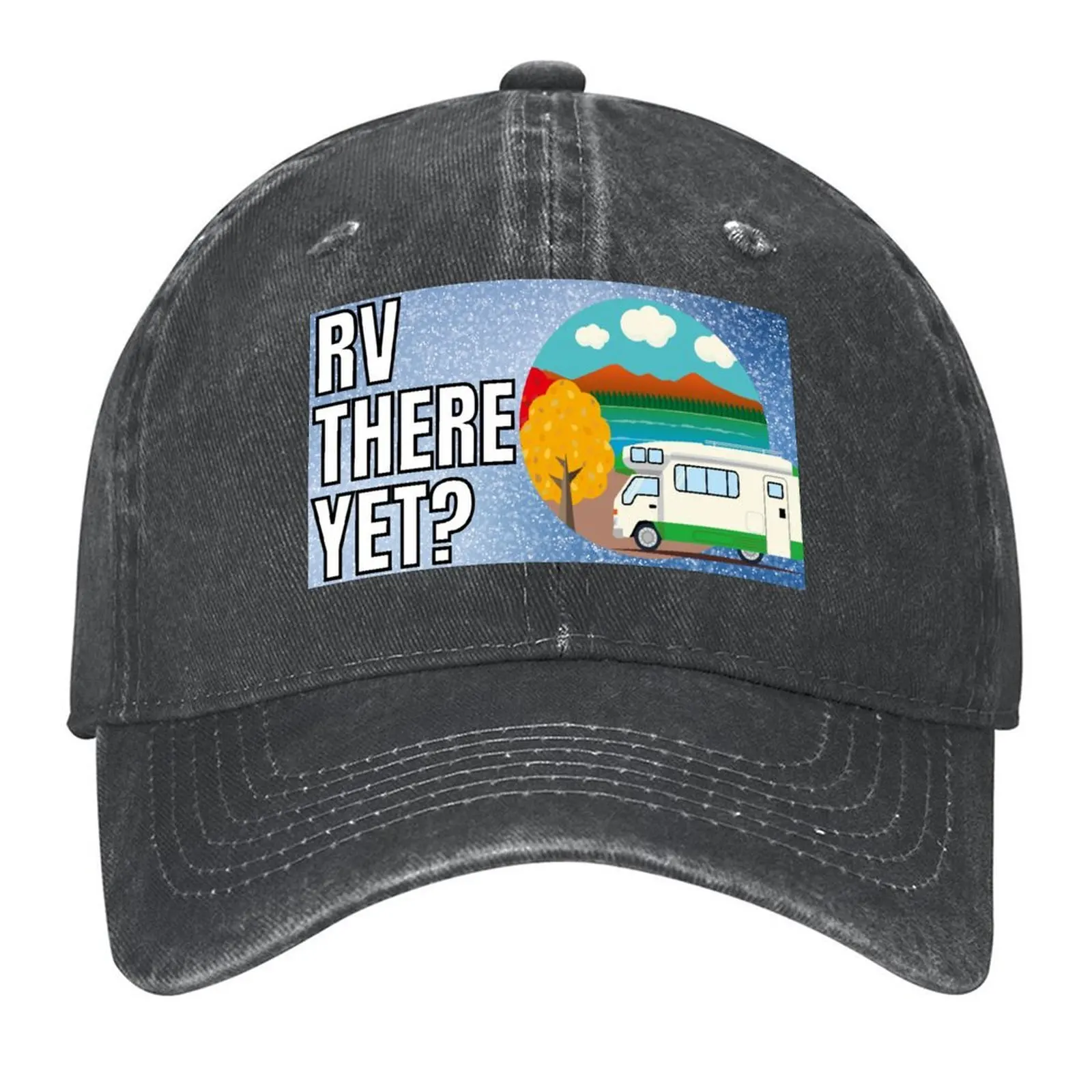 

Camping RV There Yet Baseball Cap sun hat hats for men New In The Hat Brand Man cap Hats Man Women's