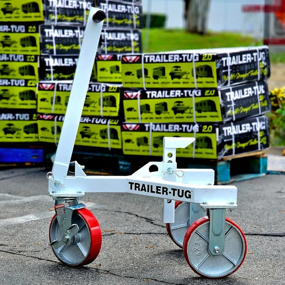 Tug - 3,500lb Tongue Weight Trailer Mover for RV Boat Motorcycle Jetski- World's Greatest Trailer Dolly