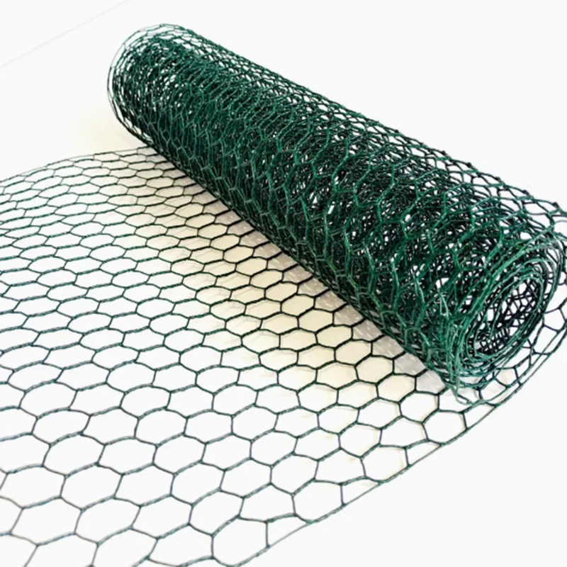 0.3*5 M hexagonal mesh Chicken Wire Net Green Heavy Duty Coated for Garden Fence Farm Animal Enclosure Versatile Outdoor Use