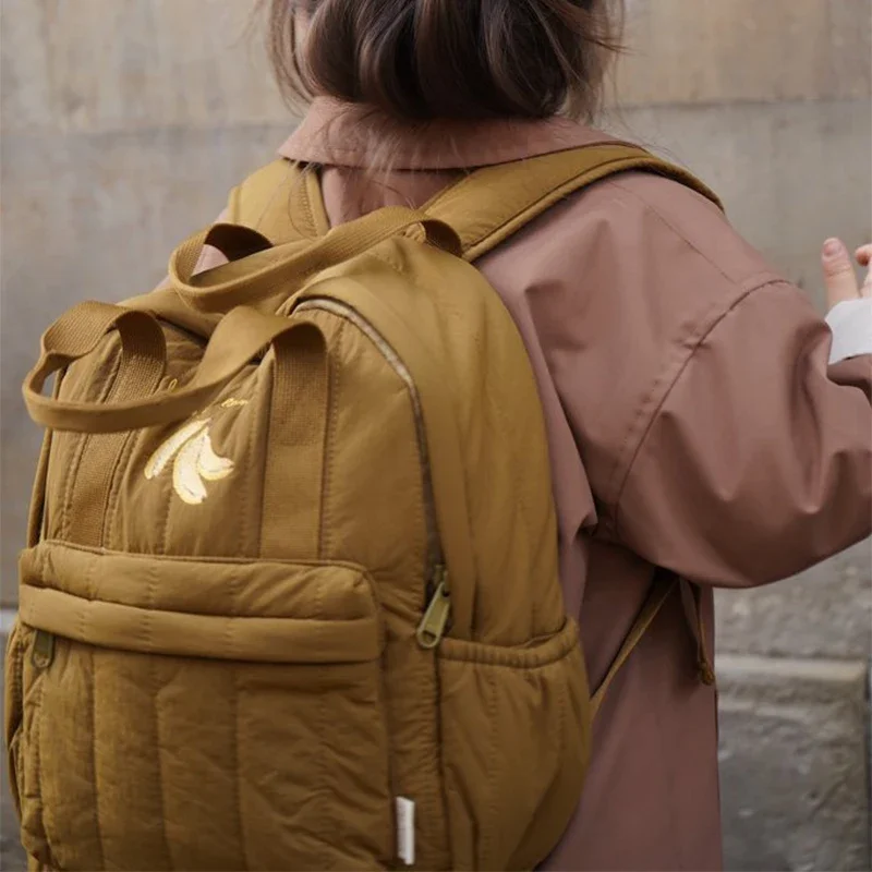 Mochilas escolares de Estilo Vintage para niños y niñas, bolsa de viaje para bebés