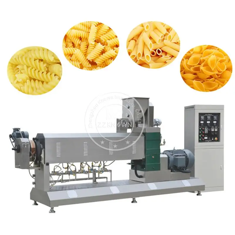 Professional Macaroni Pasta Production Line Macaroni Pasta Machine