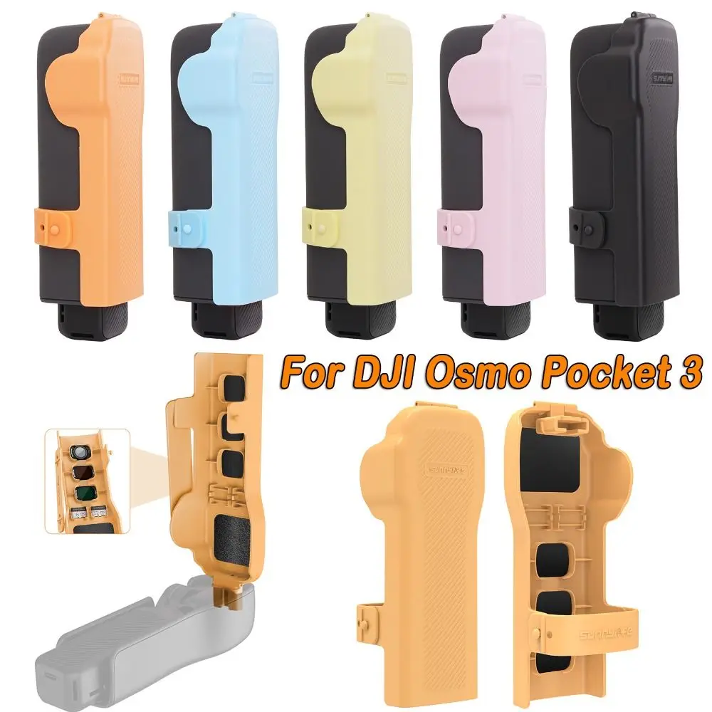 

Anti-fall Protective Lid with Lanyard Full Coverage Camera Screen Protector Quick Release Body Case for DJI Osmo Pocket 3
