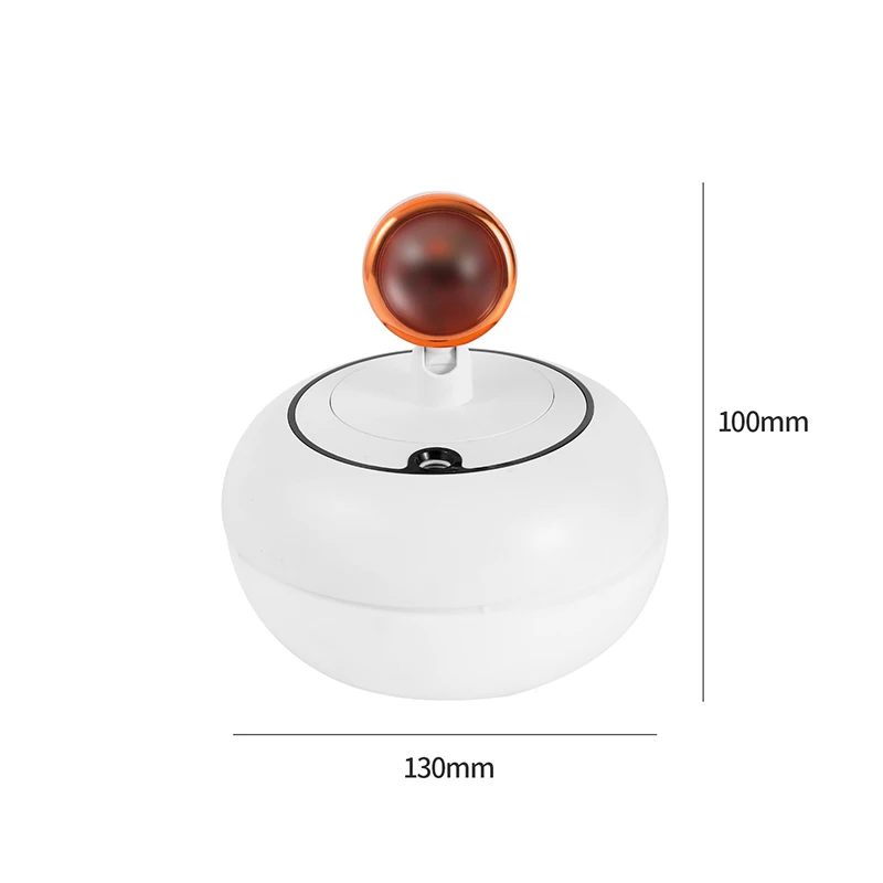 Humidificador de lámpara de atardecer, difusor de aromaterapia de aceite esencial para el hogar, ambiente creativo, luz nocturna, Usb creativo, 30-50 ml/h