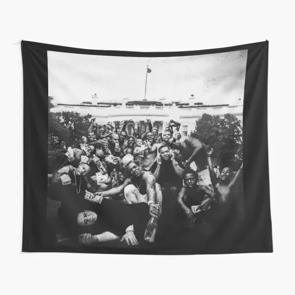 To A Butterfly Of Kendrick Lamar  Tapestry Mat Travel Hanging Blanket Bedroom Home Decoration Bedspread Towel Wall Yoga Room