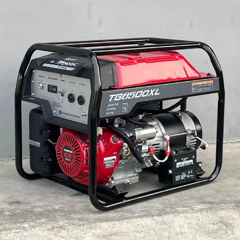 forHonda 5000W Portable Recoil Electric Start Generator for Home Camping