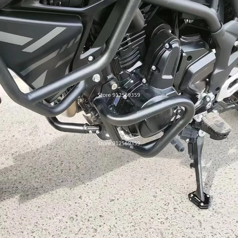 Motorcycle Bumper TRK702X Body and Engine Crash Protection Frame Upper and Lower Guard Bar Accessories for Benelli 702