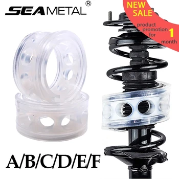 2 pçs amortecedor de carro primavera pára-choques potência auto-buffers a/b/c/d/e/f tipo molas pára-choques almofada uretano para carros bens buffer