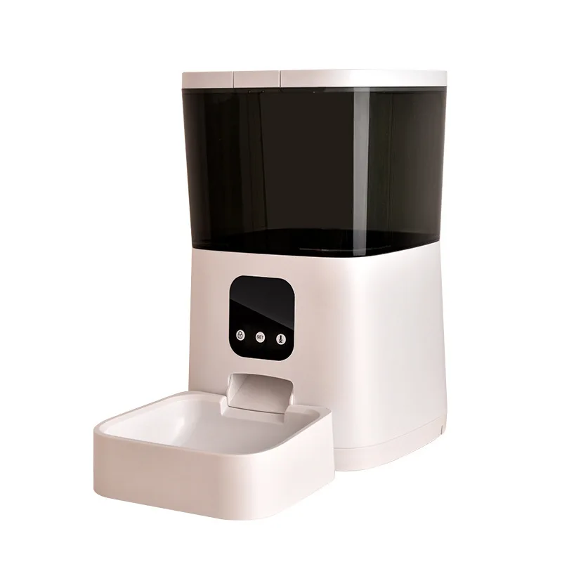 

Automatic Pet Feeder Easy To Use Traveling Far Away Intelligent Sensor Controlled By APP Pet Bowls & Feeders