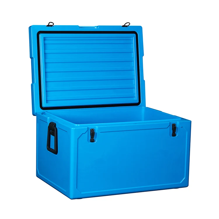 Vicking 70L Waterproof Insulated Fish Box Coolers Plastic Ice Chest Good Quality Fish Carrier